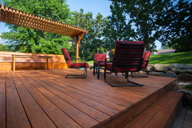 Completed Backyard Deck